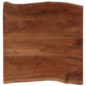 Konferenční stolek s živou hranou 60x60x40 cm masivní akácie - obrázek 7