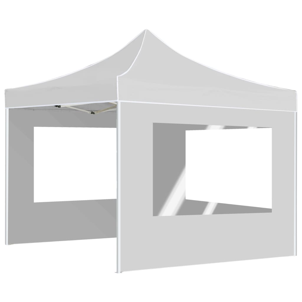 Thumbnail - vidaXL Profi-Partyzelt Faltbar mit Wänden Aluminium 3×3m Weiß