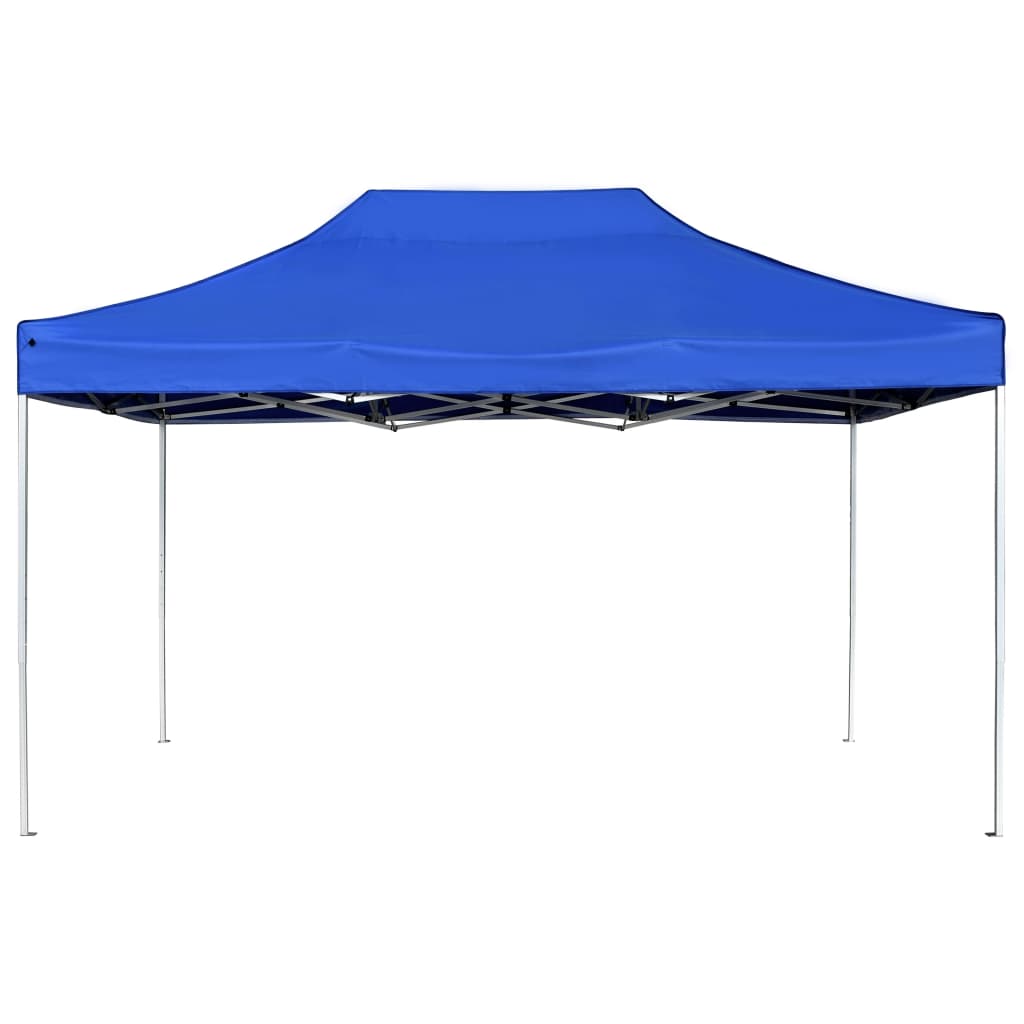 vidaXL Professional Folding Party Tent Aluminium 4.5x3 m Blue