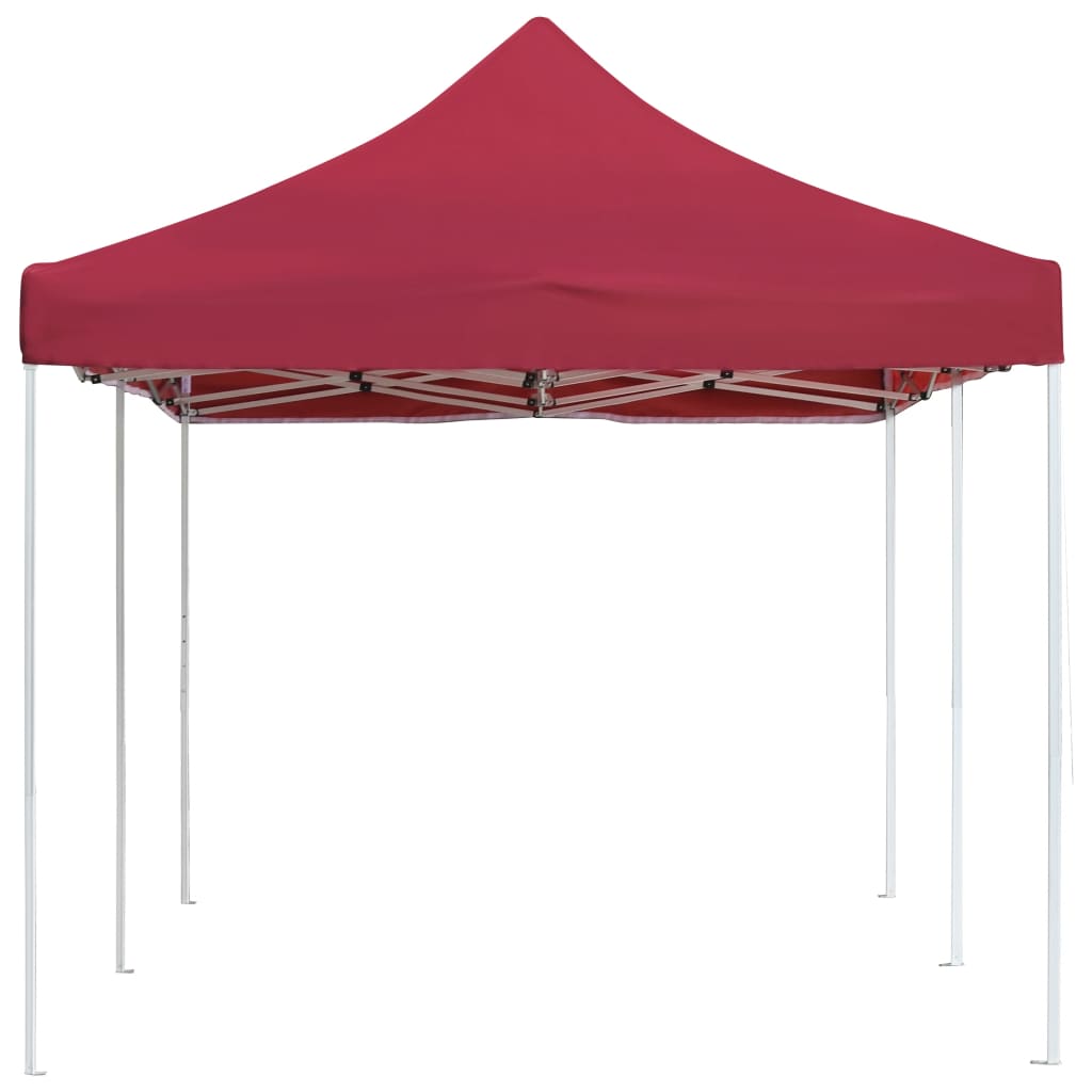 vidaXL Professional Folding Party Tent Aluminium 236.2"x118.1" Wine Red
