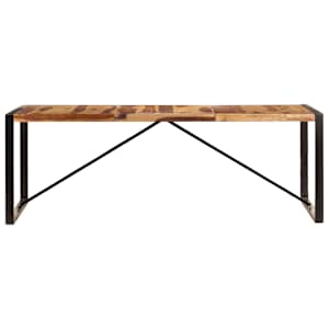 Jídelní stůl 220 x 100 x 75 cm masivní akáciové dřevo - obrázek 2