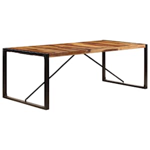 Jídelní stůl 220 x 100 x 75 cm masivní akáciové dřevo - obrázek 11