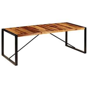 Jídelní stůl 220 x 100 x 75 cm masivní akáciové dřevo - obrázek 10