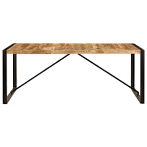 vidaXL Τραπεζαρία 200 x 100 x 75 εκ. από Μασίφ Ξύλο Μάνγκο