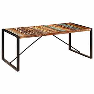 Jídelní stůl 200 x 100 x 75 cm masivní recyklované dřevo - obrázek 12