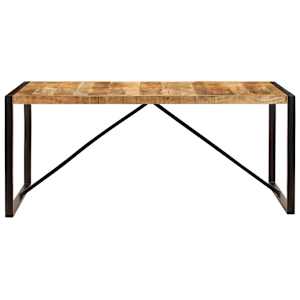 Jídelní stůl 180 x 90 x 75 cm masivní mangovníkové dřevo - obrázek 2