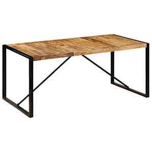 Jídelní stůl 180 x 90 x 75 cm masivní mangovníkové dřevo - obrázek 10