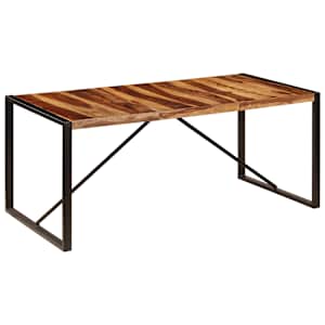 Jedilna miza iz trdnega palisandra 180x90x75 cm