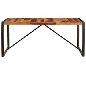 Jídelní stůl 180 x 90 x 75 cm masivní akáciové dřevo - obrázek 2