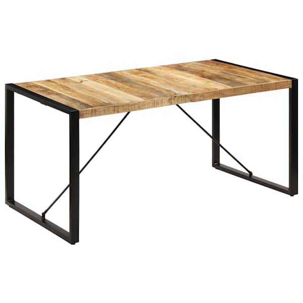 vidaXL s&ouml;&ouml;gilaud, 160 x 80 x 75 , toekas mangopuit