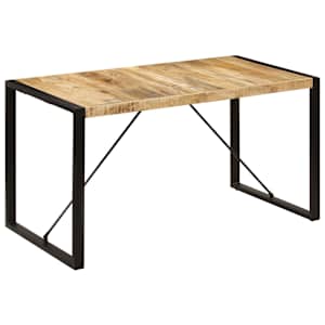 Jídelní stůl 140 x 70 x 75 cm masivní mangovníkové dřevo - obrázek 12