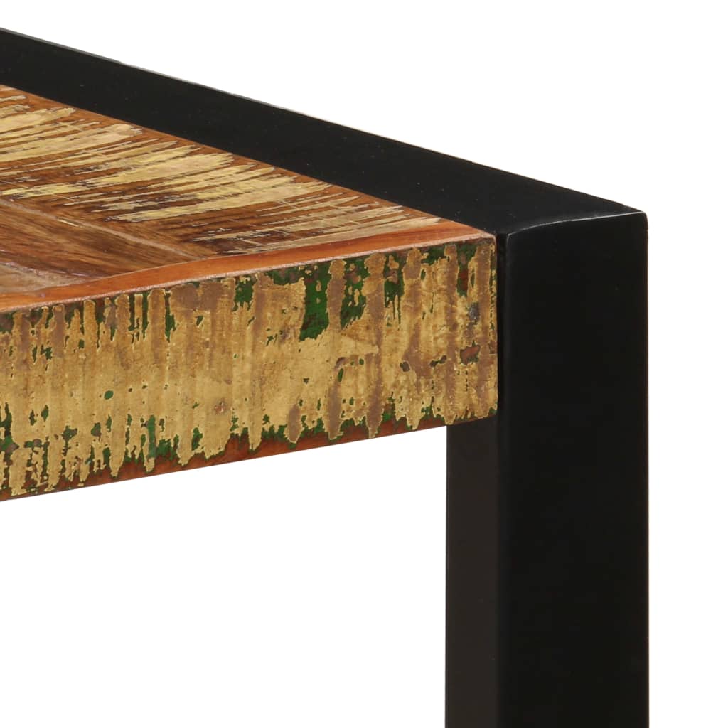 Blagovaonski stol od masivnog obnovljenog drva 140 x 70 x 75 cm
