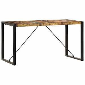 Jídelní stůl 140 x 70 x 75 cm masivní recyklované dřevo - obrázek 13