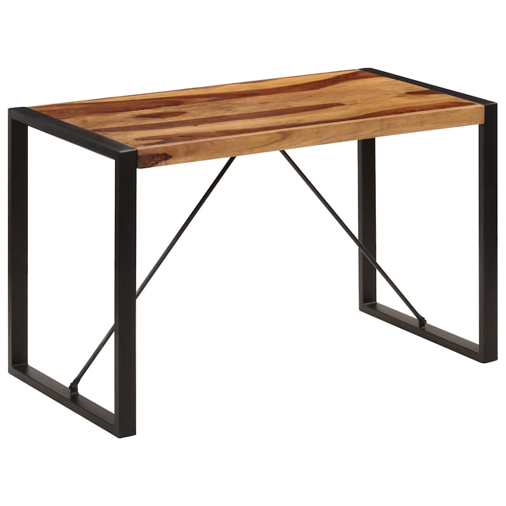 vidaXL Jídelní stůl 120 x 60 x 76 cm masivní akáciové dřevo