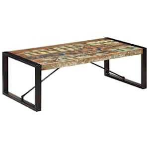 vidaXL kohvilaud 120 x 60 x 40 cm, taastatud puit