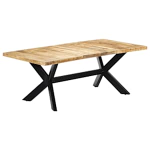 Jídelní stůl 200 x 100 x 75 cm masivní mangovníkové dřevo - obrázek 8