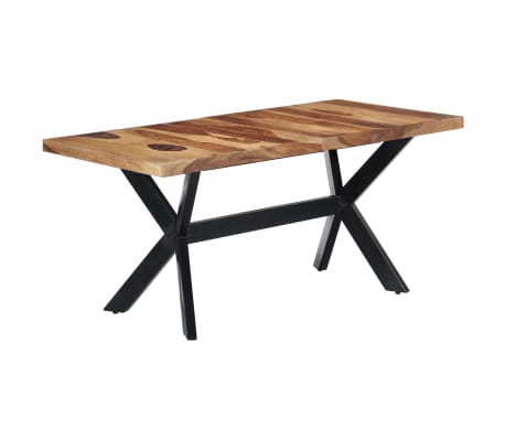 vidaXL Sheeshamholz Massiv Esstisch Esszimmertisch Küchentisch mehrere