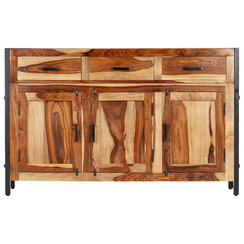 

vidaXL Dressoir 120x35x75 cm massief sheeshamhout