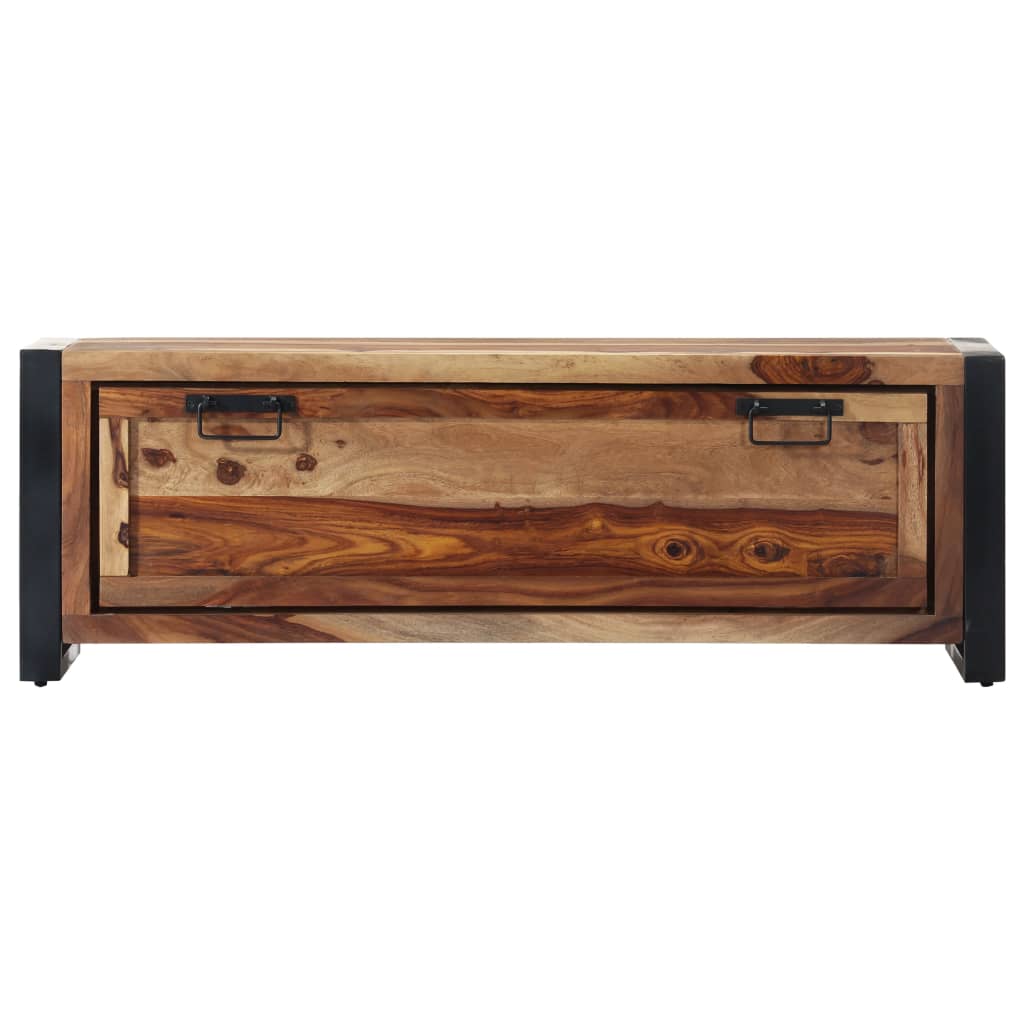 

vidaXL Schoenenkast 120x35x40 cm massief sheeshamhout