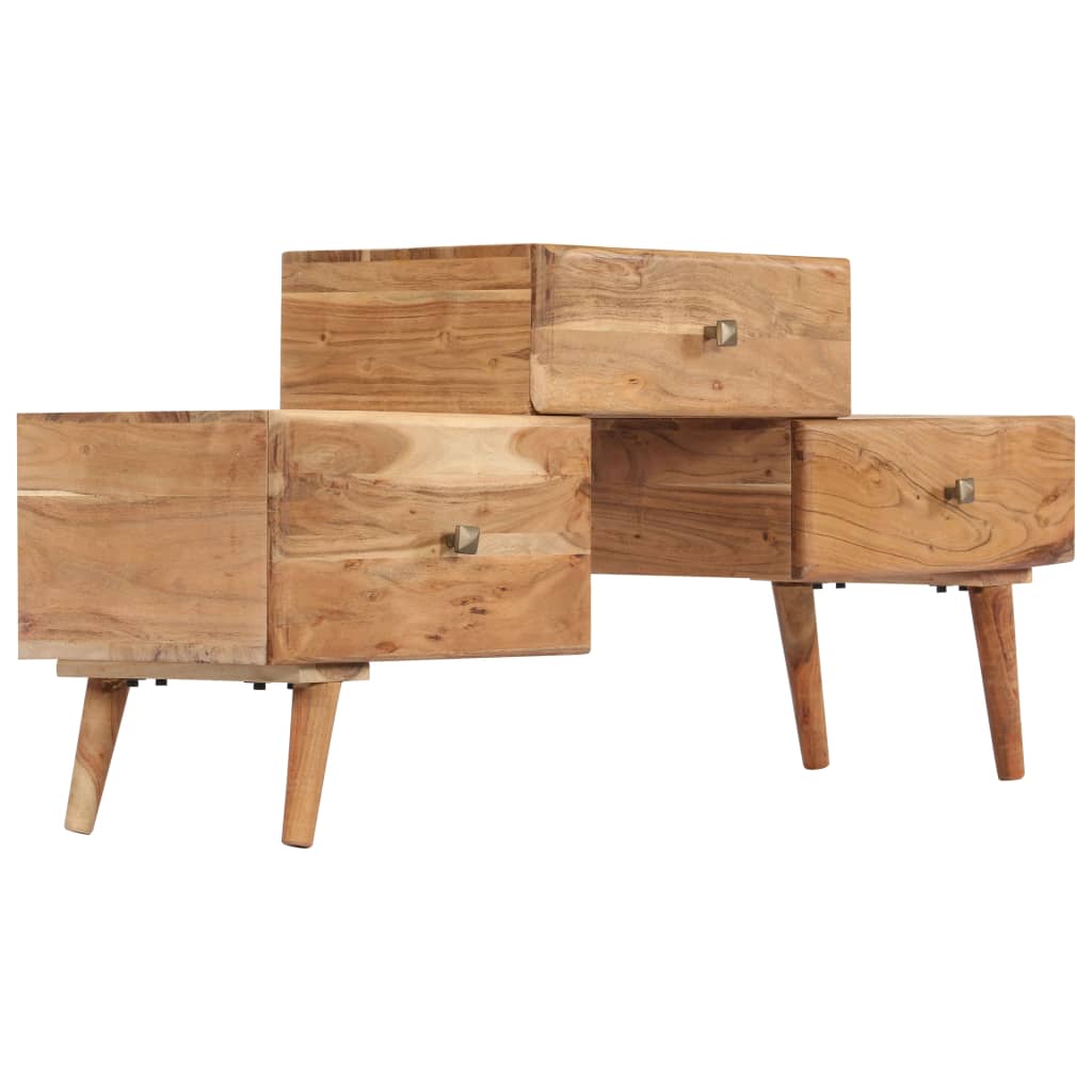 

vidaXL Tv-meubel 108x30x49 cm massief acaciahout