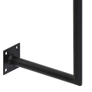 Nástěnný psací stůl 90 x 40 x 170 cm masivní akáciové dřevo - obrázek 7