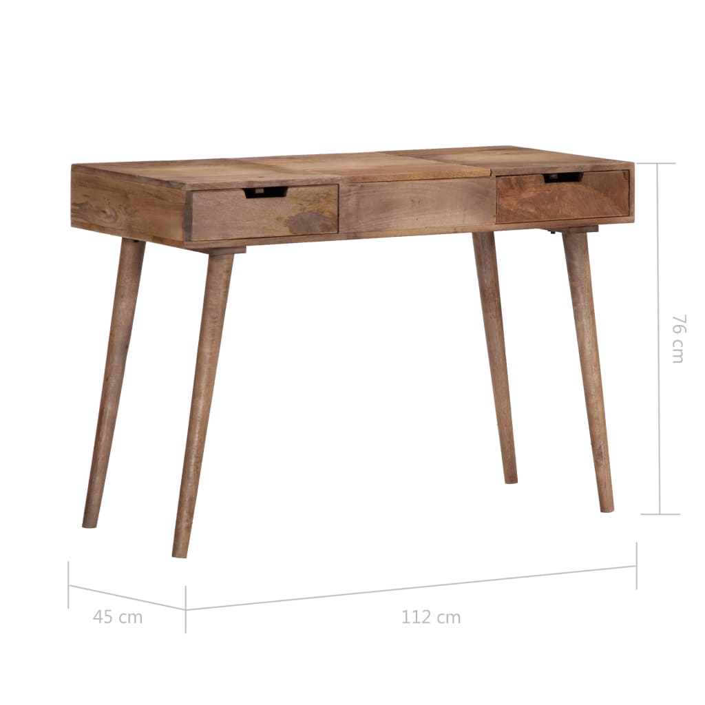  Toaletný stolík z mangovníkového dreva 112x45x76 cm