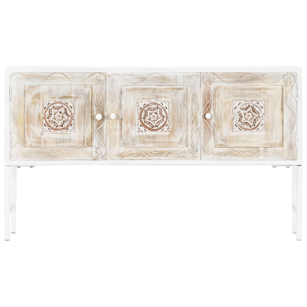

vidaXL Bijzetkast 120x30x70 cm massief mangohout