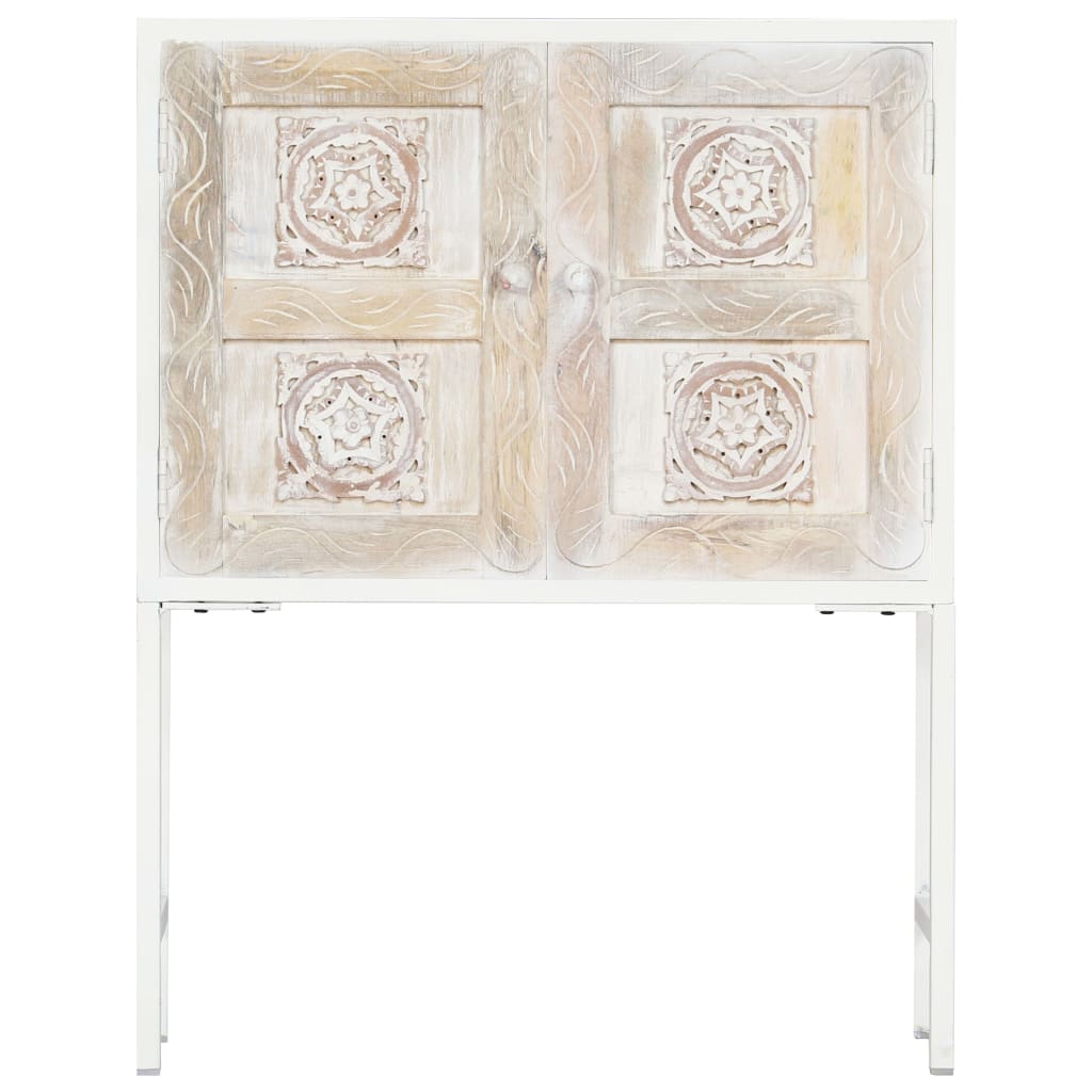 

vidaXL Bijzetkast 70x30x90 cm massief mangohout