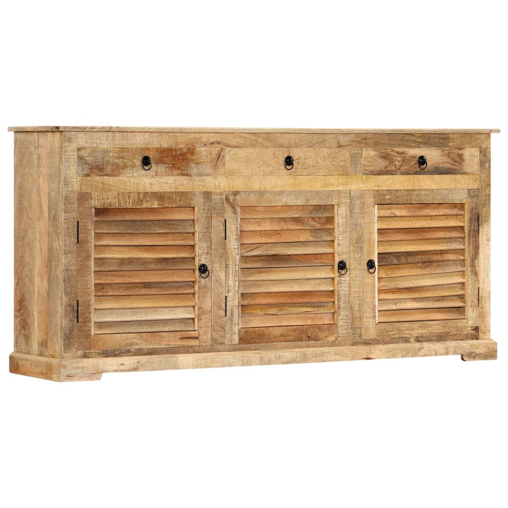 Odkládací skříňka 170 x 38 x 80 cm masivní mangovníkové dřevo