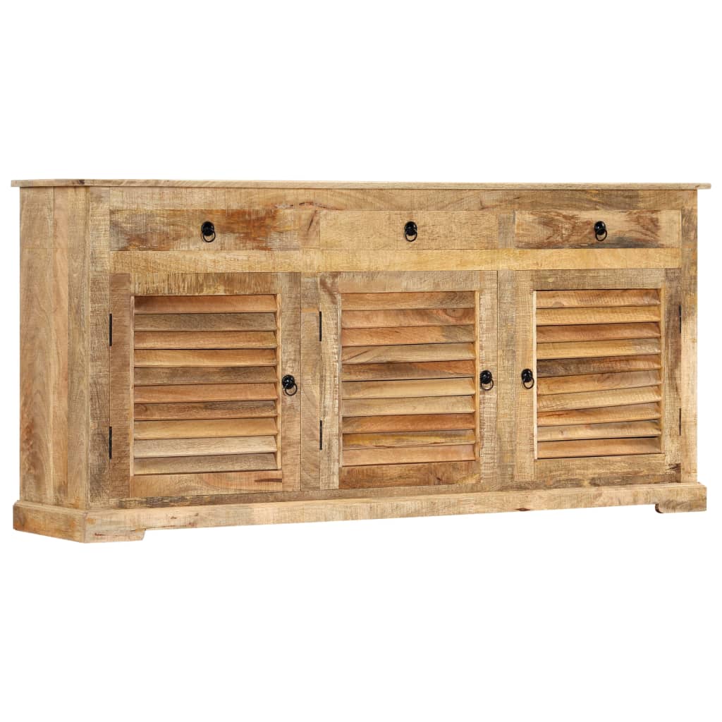 Armoire latérale 170x38x80 cm Bois de manguier solide