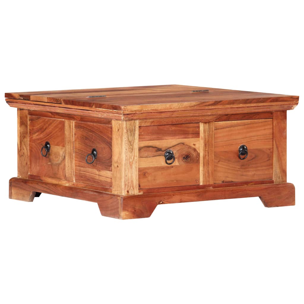 

vidaXL Salontafel 66x75x35 cm massief acaciahout