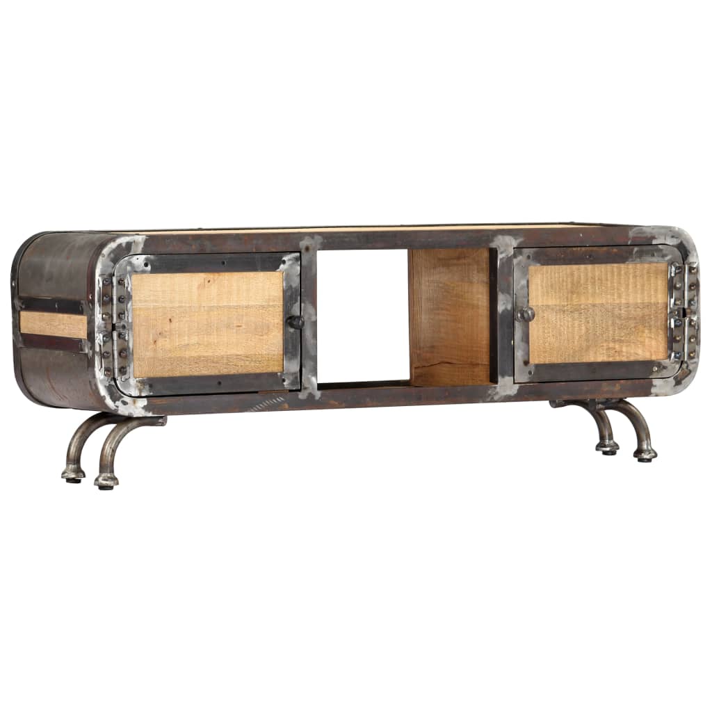 

vidaXL TV Cabinet 47.2"x11.8"x16.5" Solid Mango Wood