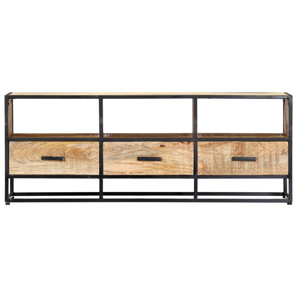 

vidaXL Tv-meubel 120x30x45 cm massief mangohout