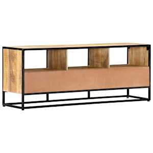 TV stolek 120 x 30 x 45 cm masivní mangovníkové dřevo - obrázek 4