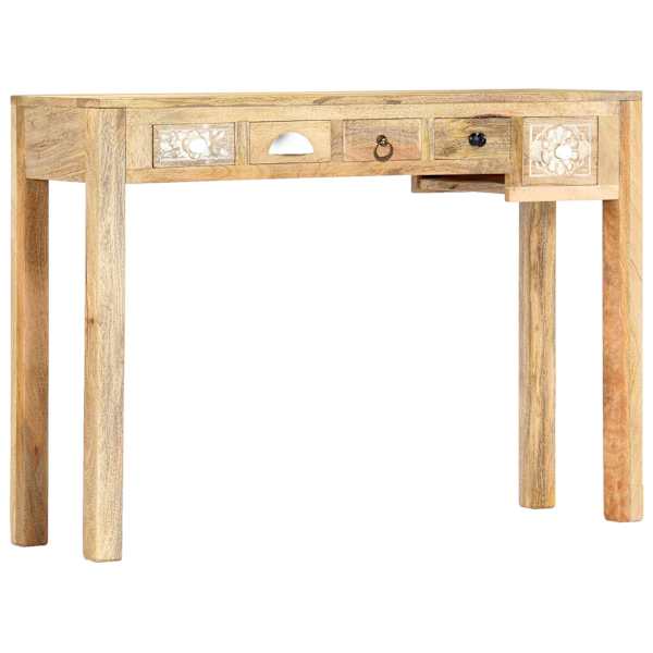vidaXL konsoollaud 110 x 30 x 75 cm, toekast mangopuidust