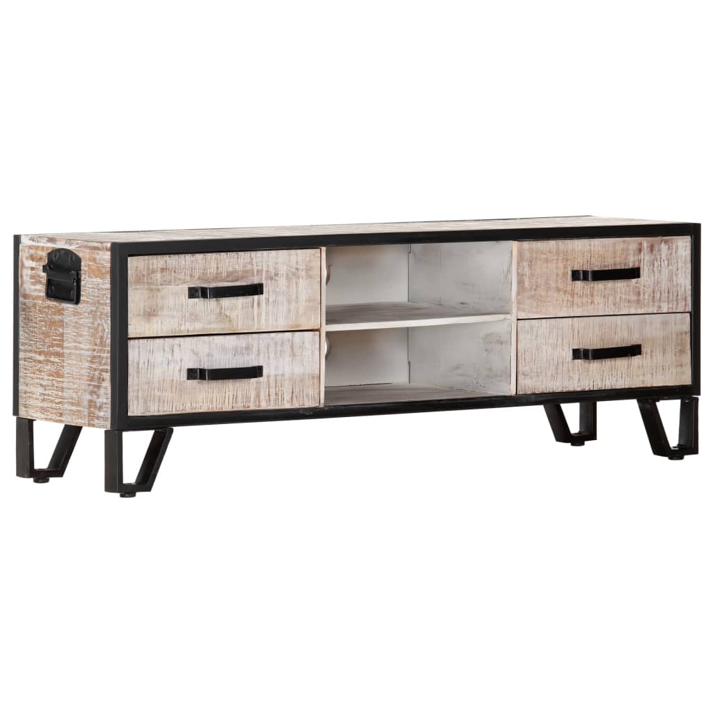 

vidaXL TV Cabinet 47.2"x11.8"x15.7" Solid Acacia Wood