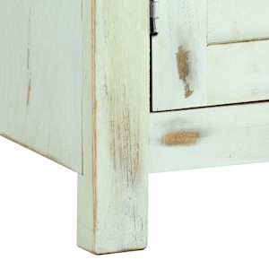 Příborník světle modrý 110x35x70 cm masivní mangovníkové dřevo - obrázek 7