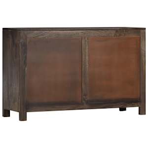 Příborník vyřezávaný design 110 x 35 x 70 cm masivní mangovník - obrázek 4