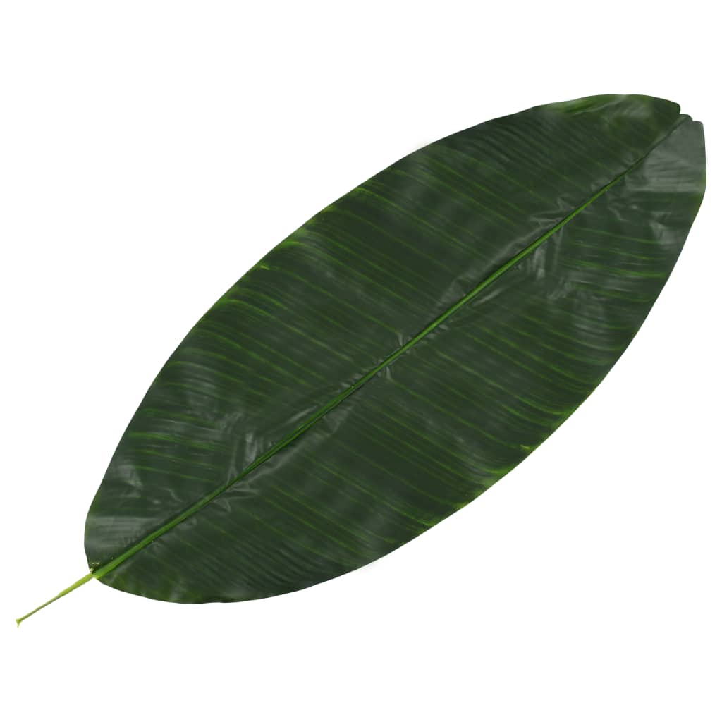 vidaXL Artificial Leaves Banana 5 pcs Green 80 cm