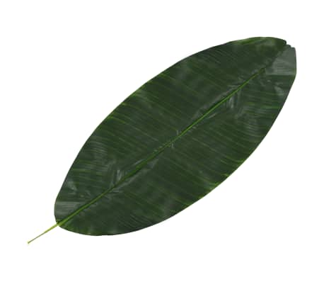 vidaXL Konstgjorda blad bananträd 5 st grön 80 cm
