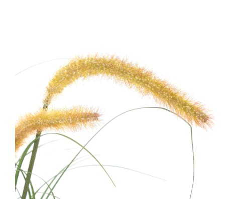 vidaXL Konstväxt gräs med kaveldun 110 cm