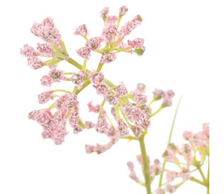 vidaXL Plante artificielle à herbe avec fleur 95 cm