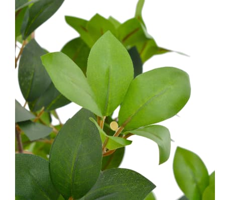 vidaXL Artificial Plant Laurel Tree with Pot Green 90 cm
