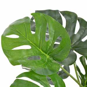 Umělá rostlina monstera s květináčem zelená 100 cm - obrázek 2