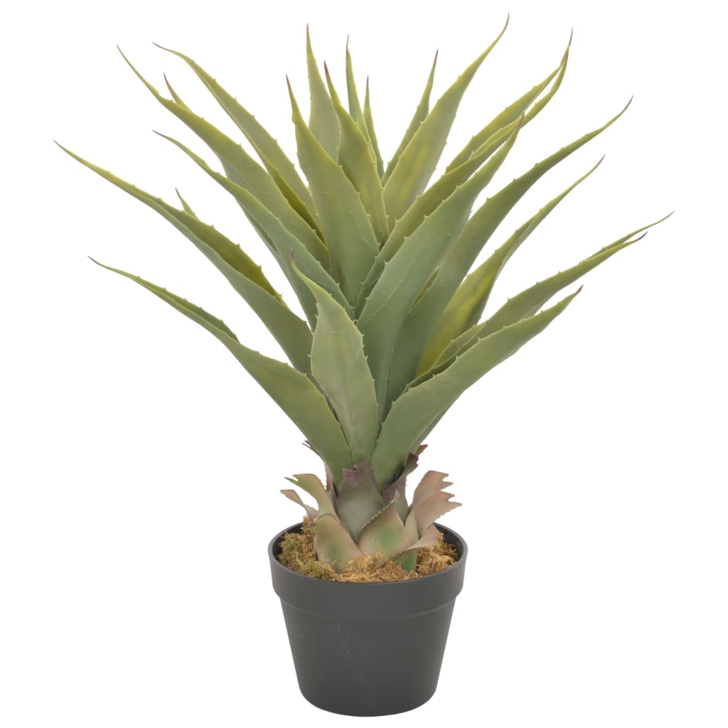 vidaXL Plantă artificială yucca cu ghiveci, verde, 90 cm vidaxl.ro