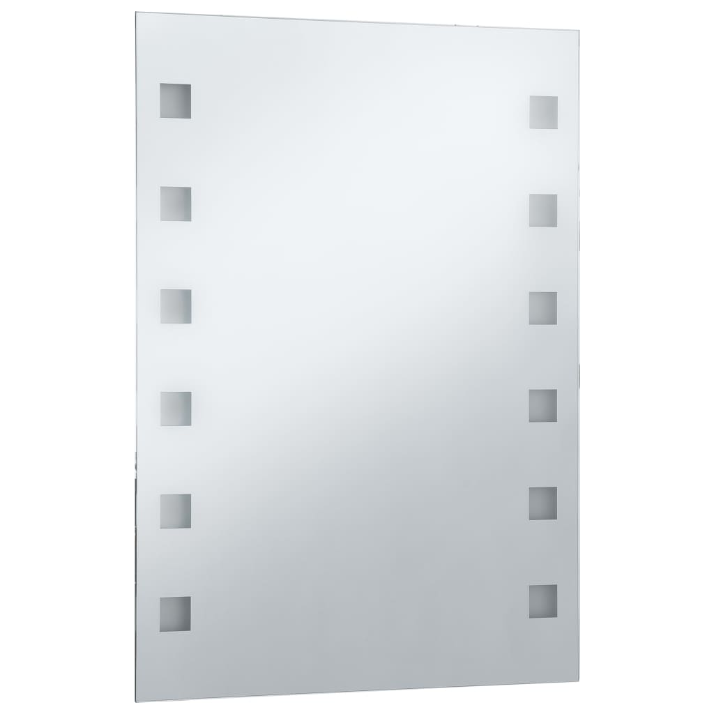  Kúpeľňové LED nástenné zrkadlo 60x80 cm