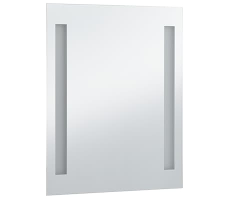 vidaXL LED Veggspegill fyrir Ba&eth;herbergi 60 x 80 cm