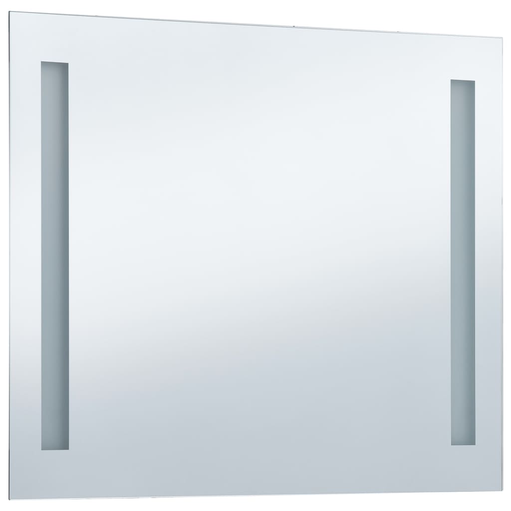 vidaXL Oglindă cu LED pentru perete de baie, 100 x 60 cm