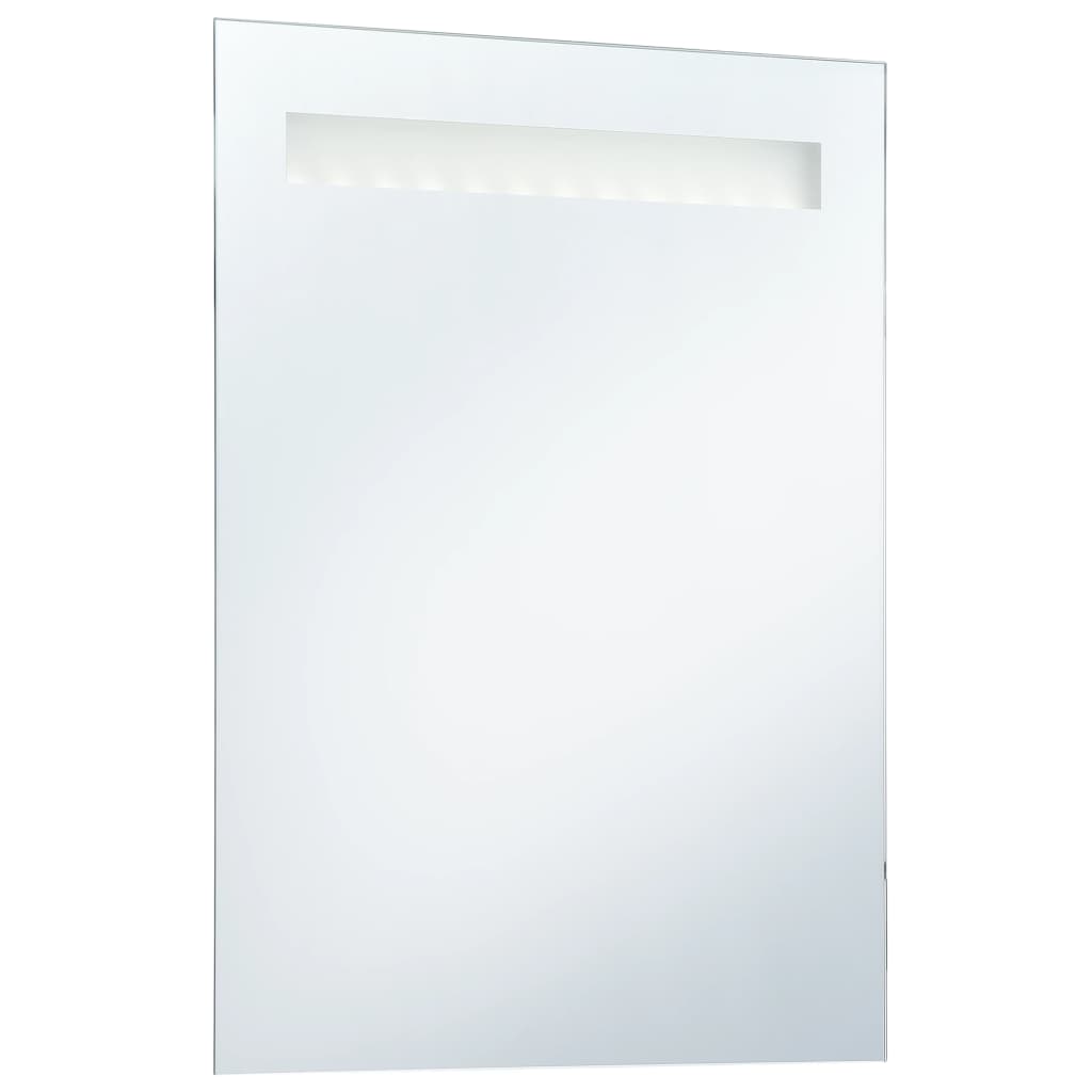 Koupelnové nástěnné zrcadlo s LED osvětlením 60 x 80 cm