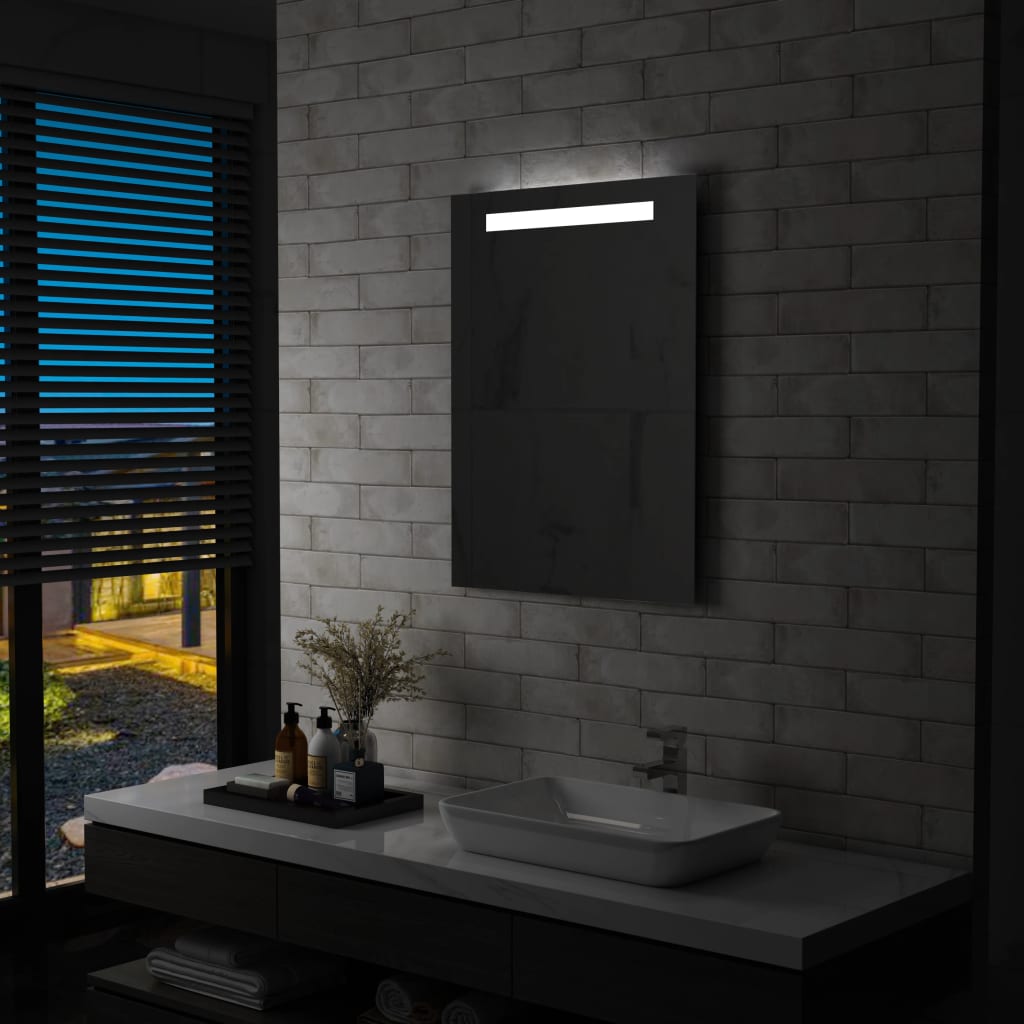 Badezimmer-Wandspiegel mit LEDs 60×80 cm kaufen